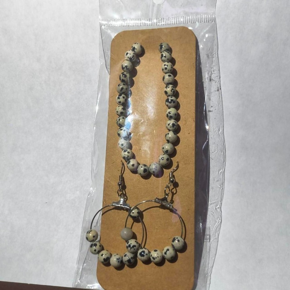 Boho‎ Earring and Necklace Set